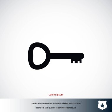 anahtar simge vektör