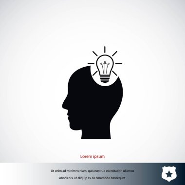 ekibimizi ampul kavramı simgesinin