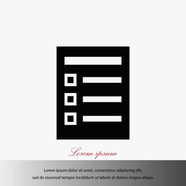 Kağıt simge vektör