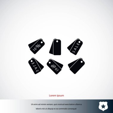 alışveriş simgeler vektör