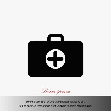 Hemşirelik çanta simgesi