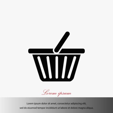 Alışveriş sepeti simgesi