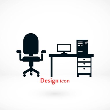 Bilgisayar vektör çizim simgesi