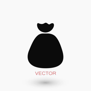 Para çantası işareti simgesi