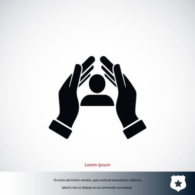 sigorta vektör simgesi