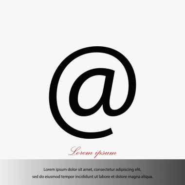 e-posta simge vektör