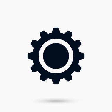 dişli simge vektör