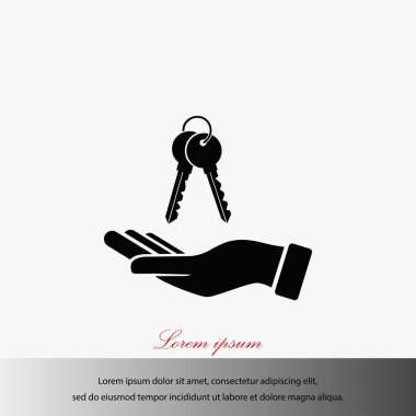 El ile tuşları simgesi