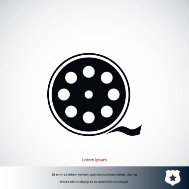 Videocamera tek simgesi