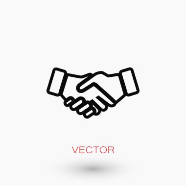 el sıkışma simge vektör