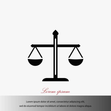 ölçek simge vektör