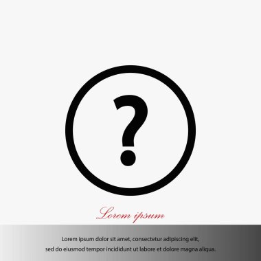  sorgulama etiket simgesi