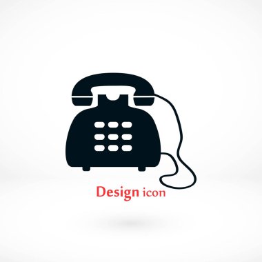 Telefon simge vektör