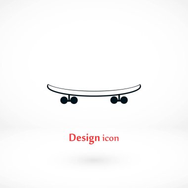 Kaykay vektör simgesi