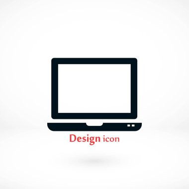 vektör monitör simgesini