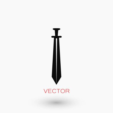 kılıç simge vektör