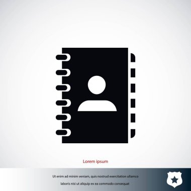 defter vektör simgesi