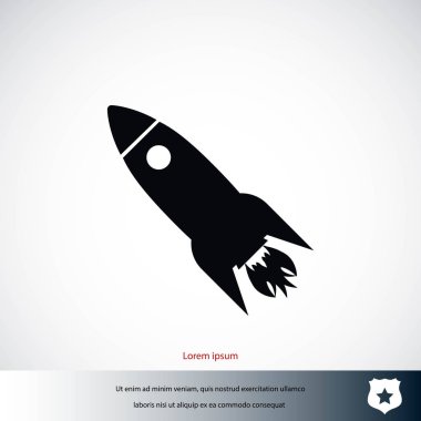 Roket gemisi vektör