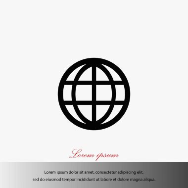 Dünya Vektör Simgesi