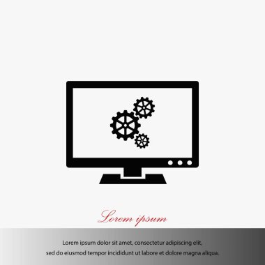 ayar dizüstü bilgisayar simgesi