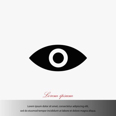 göz simgesi vektör