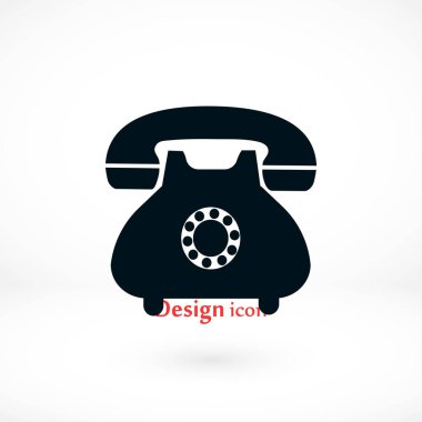 Telefon simge vektör