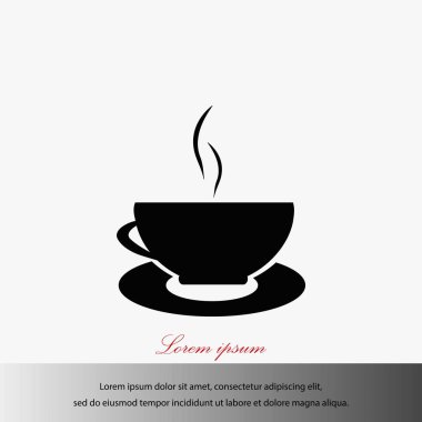 Kahve simge vektör