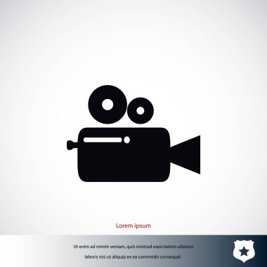 sinema kamera simgesi