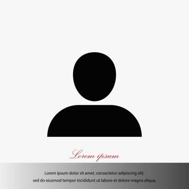 Kullanıcı simge vektör