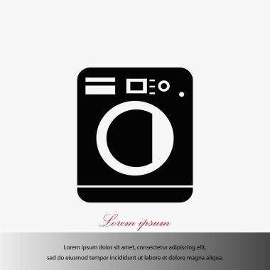 çamaşır makinesi simgesi