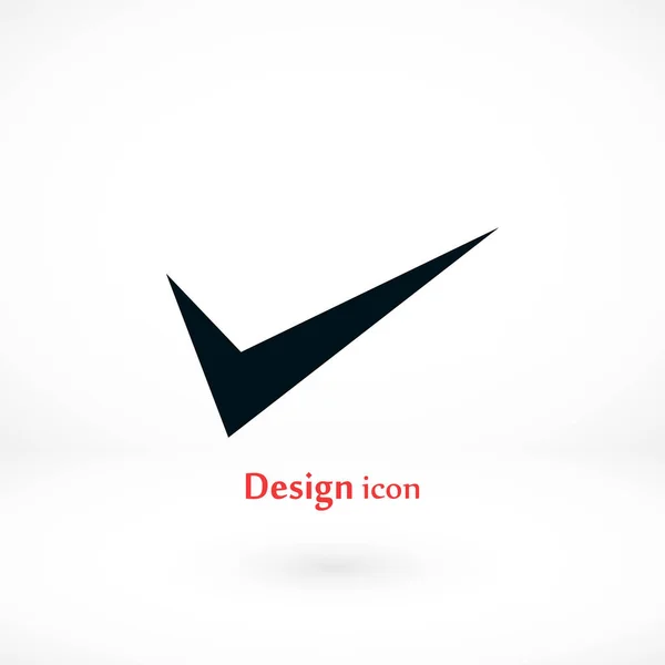 Ok vector icono — Vector de stock