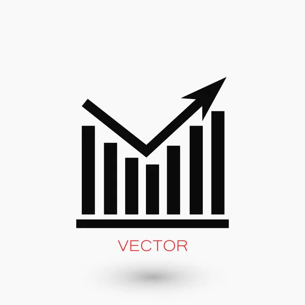 Diagram vektor icon — Stock vektor