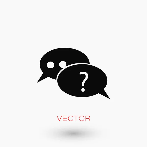 Signo de voz icono web — Vector de stock