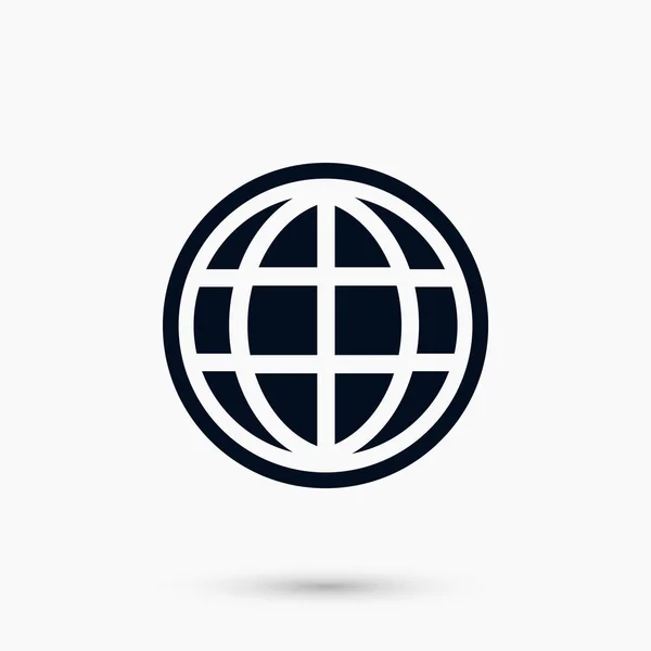 Globe vector icon — Stock Vector