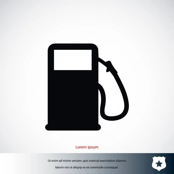 Gas vector pictogram — Stockvector