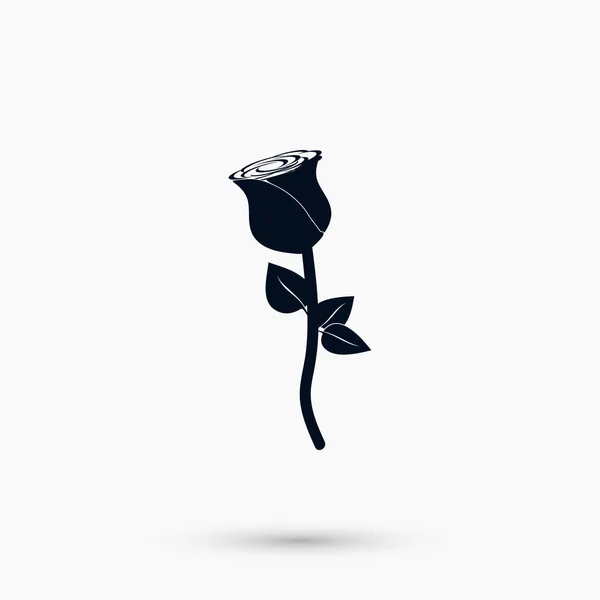 Vecteur icône rose — Image vectorielle