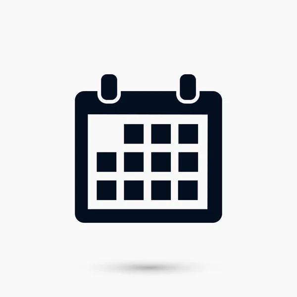 Calendario Icono vector — Vector de stock