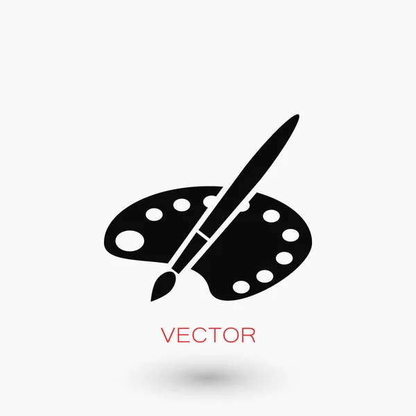 Icono de vector de pintura — Vector de stock