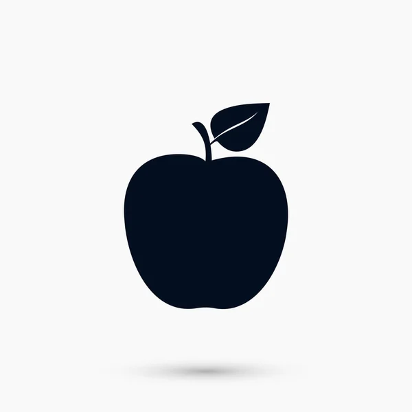 Vetor ícone de maçã — Vetor de Stock