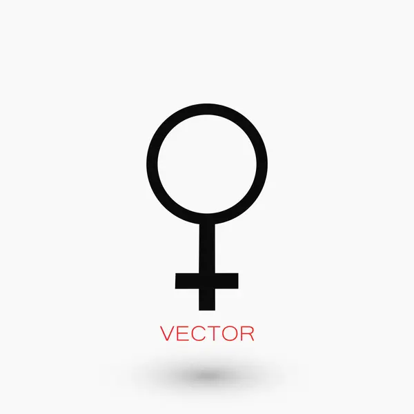 Значок вектора символа планеты — стоковый вектор