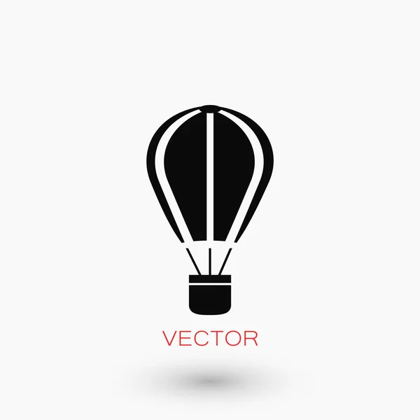 Paracaídas icono vector — Vector de stock