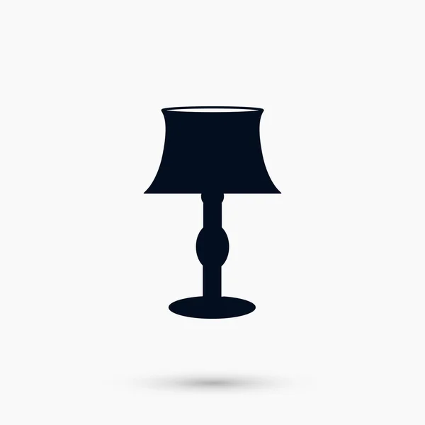 Table lamp icon — Stock Vector