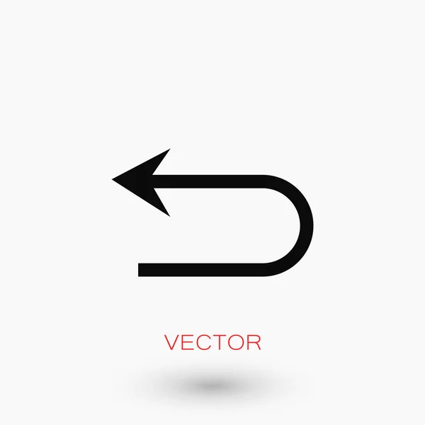 Icône vectorielle flèche — Image vectorielle