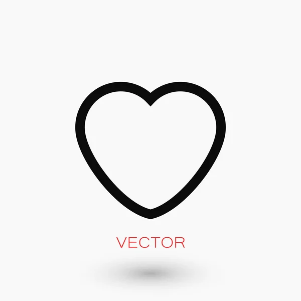 Vetor de ícones cardíacos — Vetor de Stock