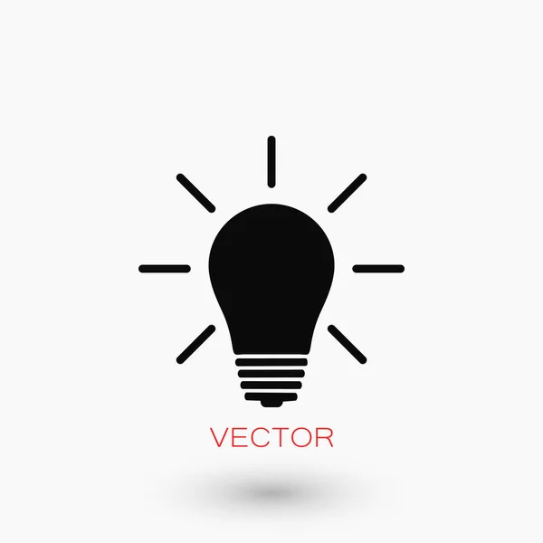 Lamppictogram — Stockvector