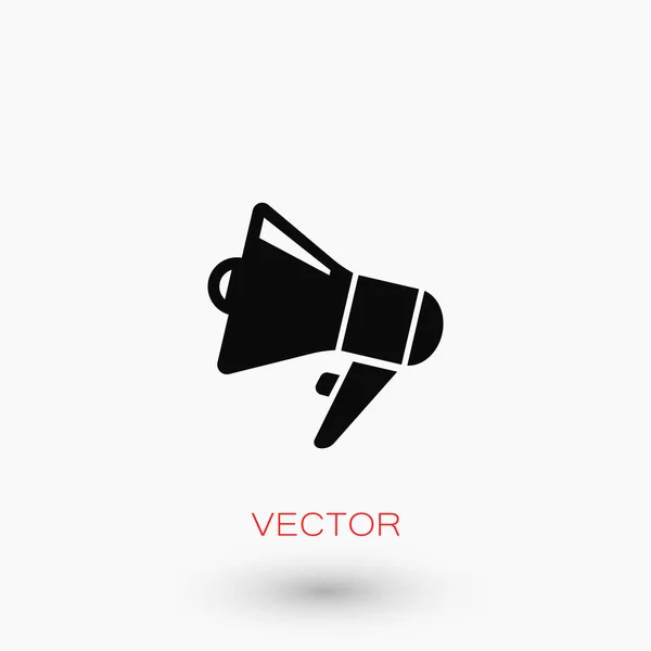 Icono del altavoz vector — Vector de stock