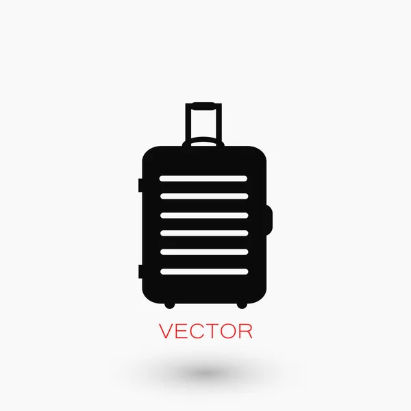 Reisetaschensymbol — Stockvektor