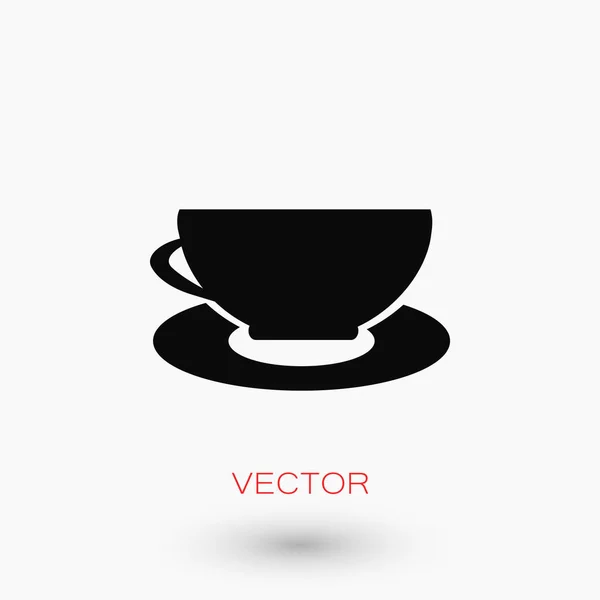 Kaffee-Icon-Vektor — Stockvektor