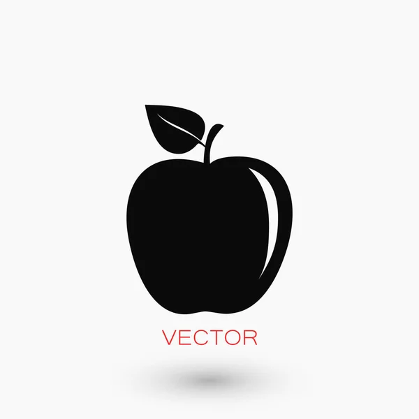 Apple icon vector — Stock Vector