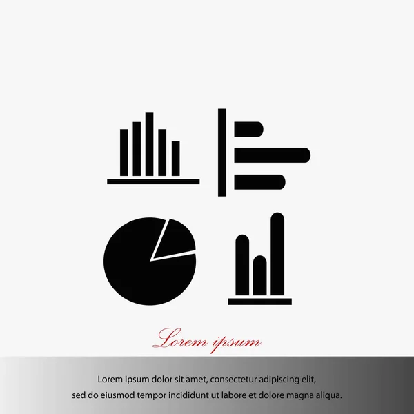 Graphics icons vector — Stock Vector